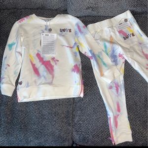 Stella McCartney Tie Dye Love Sweat Set
